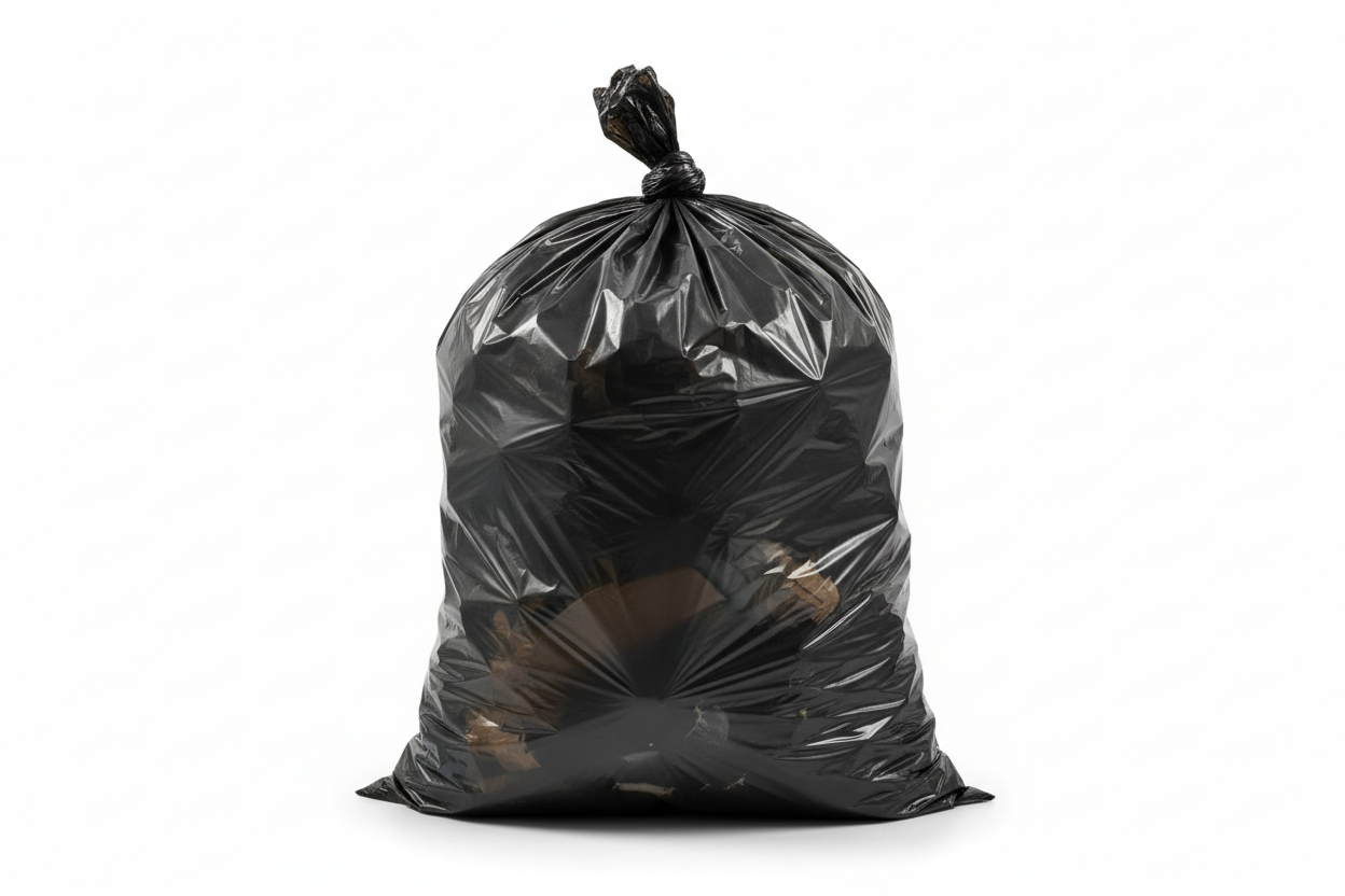 General Waste Black Bag collection service for household and small business refuse disposal