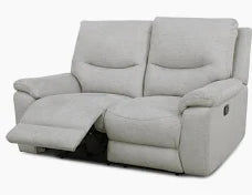 Reclining 2 seater sofa being collected for recycling service