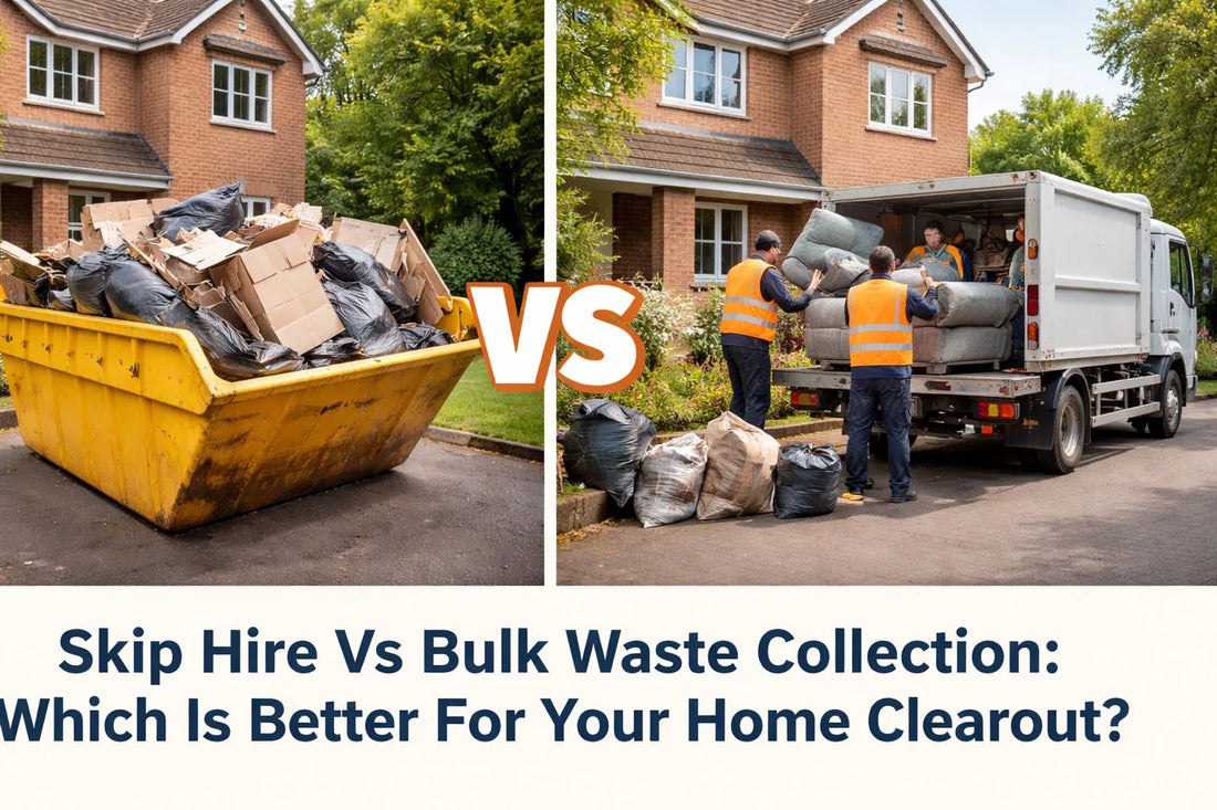 Skip Hire Vs Bulk Waste Collection: Which Is Better For Your Home Clearout?