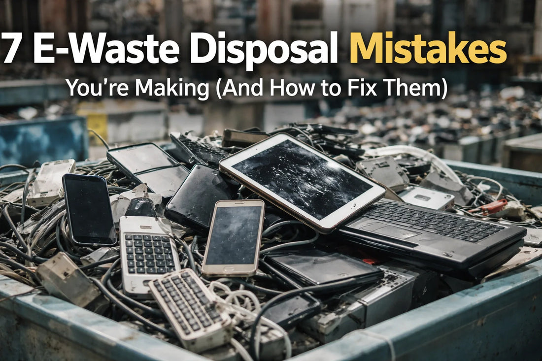 7 E-Waste Disposal Mistakes You're Making (And How to Fix Them)