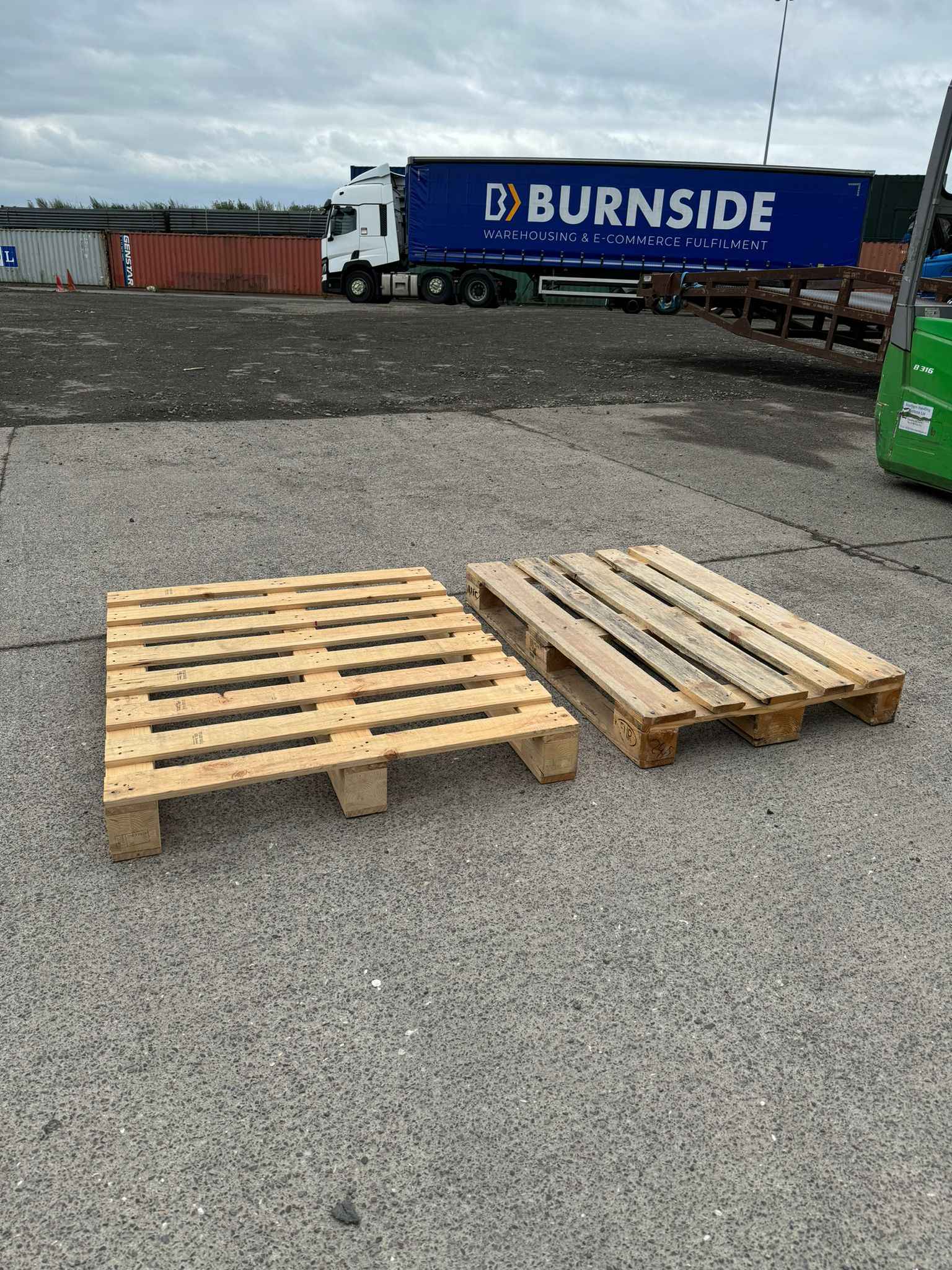 UK / Euro Wooden Pallet Collect & Recycle